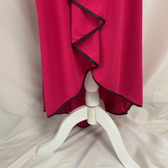 Dusk Women’s Over the Neck Red Maxi Dress Size 7/8 - Picture 5 of 8